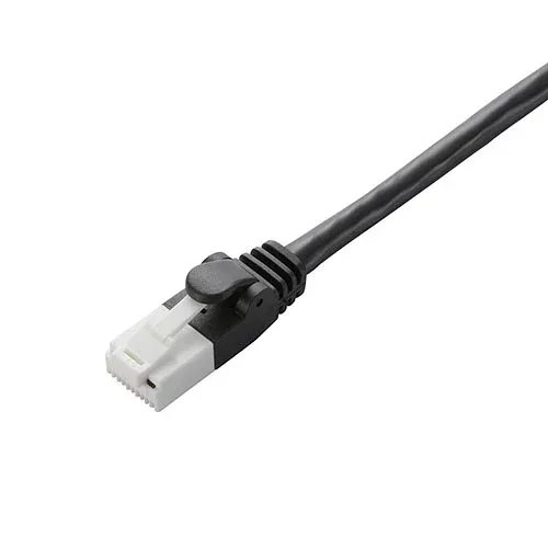 スタンド アクセサリー 部品 マウス パット WEB LAN ルーター パソコン スマートフォン スマホ デジタル関連 | 5個セット エレコム LANケーブル CAT6対応 EU RoHS指令準拠 爪折れ防止 簡易パッケージ仕様 3m ブラック LD-GPT BK3 RSX5