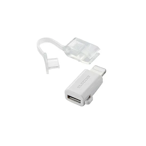 2025年 クリスマス スマホ pc パット WEB LAN ルーター パソコン スマートフォン スマホ OA機器 デジタル 情報 周辺 デジタル関連 | エレコム Lightning変換アダプタ ホワイト MPA-MBLADWH