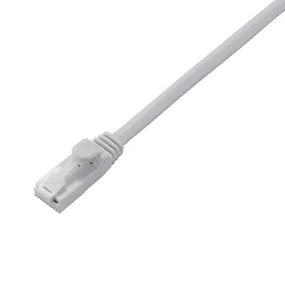 スマートフォン スマホ OA機器 デジタル 情報 周辺 機器 パーツ ケース スタンド アクセサリー デジタル関連 | 5個セット エレコム LANケーブル CAT6対応 EU RoHS指令準拠 爪折れ防止 簡易パッケージ仕様 30m ホワイト LD-GPT WH30 RSX5