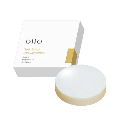 人気 にんき 冬ギフト 新生活 おすすめ 定番 話題 歳暮 寒さ 対策 プレゼント olio Sea Salt Soap -FRANKINCENSE- 塩石けん フランキンセンス olio003