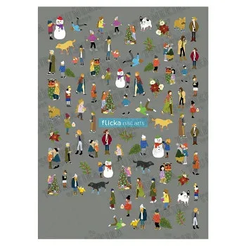 TSUMEKIRA(ツメキラ) ネイルシール flicka nail arts プロデュース1 4 seasons GIRLS Winter NN-FLI-104 健康 美容 介護 | 関連単語 スチーマー 服 エプロン 風呂 椅子 スリッパ パジャマ 長寿 運動 コスメ クリーム ハブラシ 子供 大人 靴下 足 疲れ インソール 杖