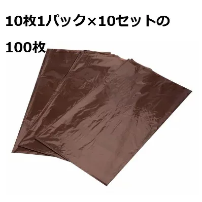 パラフィンシートSP ダークブラウン 180x200cm/100枚入