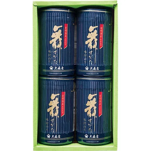 人気 おすすめ 定番 冬 新生活 ギフト 寒さ 対策 プレゼント 大森屋 舞すがた 味のり卓上詰合せ 有明海産味付のり(10切32枚)×4 B1065515 食品 佃煮 詰合せ セット ギフト | 関連単語 しょうゆ 鮭 詰め合わせ 海苔 味海苔 梅 米粉 米 醤油 みそ汁 漬物 お菓子