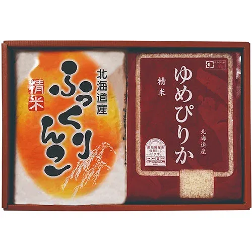 人気 おすすめ 定番 冬 新生活 ギフト 寒さ 対策 プレゼント 味彩 北海道米ギフト(各2kg) 【ホクレン(ふっくりんこ・ゆめぴりか)/各2kg】 FUJI-010475227 ギフト 新生活 お中元 お祝い 見舞い | 関連単語 お年賀 引っ越し 御中元 初節句 七五三 入園 入学 卒業