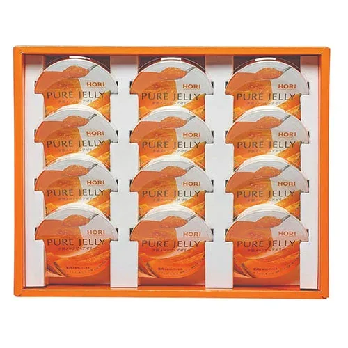 ホリ 夕張メロンピュアゼリー12個入り 【80g×12個】 夕張メロンの果肉を使用したちょっと贅沢なゼリー FUJI-550362799 人気 おすすめ ギフト お歳暮 お中元 お祝い 見舞い | 関連単語 お年賀 御歳暮 御中元 初節句 七五三 入園 入学 卒業 進学 お祝い 成人 就職