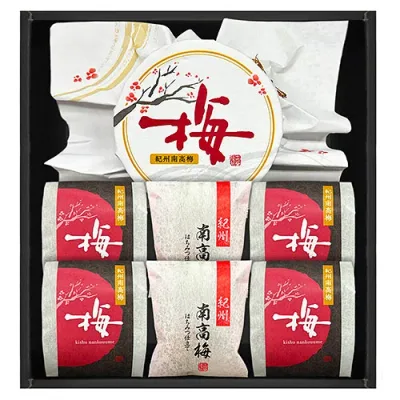 紀州南高梅 紀の和み 詰合せ 【紀州南高梅80g・紀州南高梅18g×4・紀州南高梅9g×2】 UME-301 ギフト お歳暮 お中元 お祝い 見舞い | 関連単語 御見舞 暑中 残暑 陣中 餞別 土産 香典 贈り物 誕生日 プレゼント 御祝 バラエティ 詰め合わせ 退職 母の日 父の日