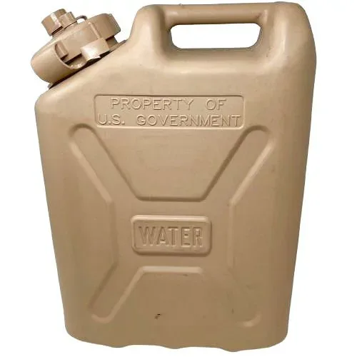 US Water Tank Coyote 5ガロン US ウォーター タンク コヨーテ ウォータージャグ ウォータータンク 水タンク アメリカ実物ミリタリー 水用ジェリカン 軍物 軍モノ 軍放出品 米軍放出品 米軍払い下げ デザート アメリカ軍 U.S. USED キャンプ アウトドア LC Industries