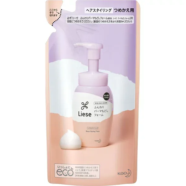 リーゼ うるおいパーマもどしフォーム つめかえ/詰め替え 180mL *花王 Liese ヘアケア スタイリング剤 ヘアスプレー