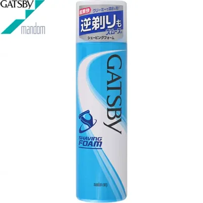 ギャツビー シェービングフォーム 190g *マンダム GATSBY 髭剃り ひげそり シェービング スキンケア