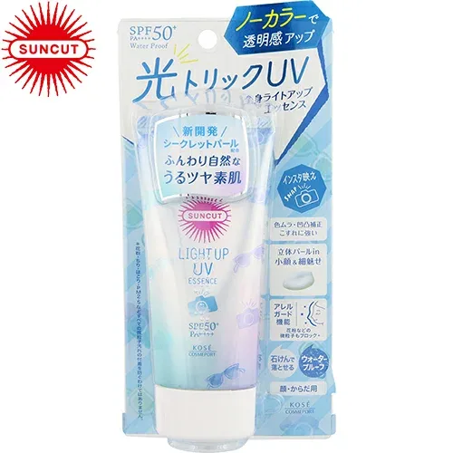 サンカット ライトアップUV エッセンス 80g *コーセー SUNCUT 日焼け止め UVケア 紫外線対策 サンプロテクト サンカット