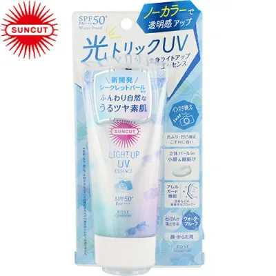 サンカット ライトアップUV エッセンス 80g *コーセー SUNCUT 日焼け止め UVケア 紫外線対策 サンプロテクト サンカット
