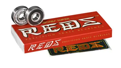 【BONES】ボーンズ SUPER REDS BEARING 【BEARING】ベアリング【ネコポス対応可】(6000)