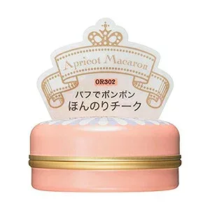 【最低購入価格3980円/送料無料】資生堂 マジョリカ マジョルカ パフ・デ・チーク 7g OR302 アプリコットマカロン ※当店はお買物時の最低購入金価格を3,980円に設定させていただいています