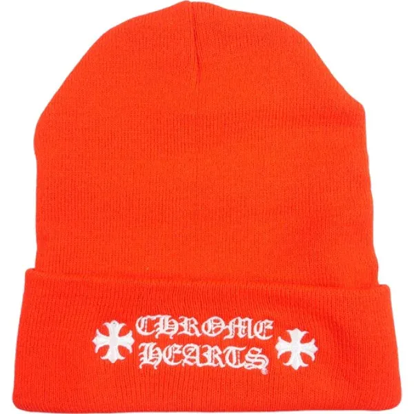 CHROME HEARTS クロム・ハーツ WATCH CAP RED ビーニー 赤 Size 【フリー】 【新古品・未使用品】 30015681