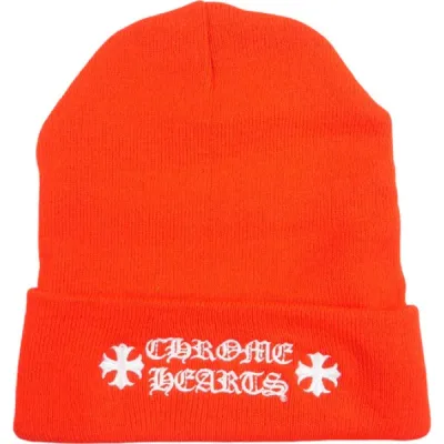CHROME HEARTS クロム・ハーツ WATCH CAP RED ビーニー 赤 Size 【フリー】 【新古品・未使用品】 30015681