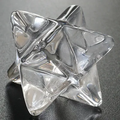 ヒマラヤ水晶 マルカバスター マカバスター 天然石 パワーストーン インテリア ストーン 置物 クリスタル クォーツ 水晶 マカバ