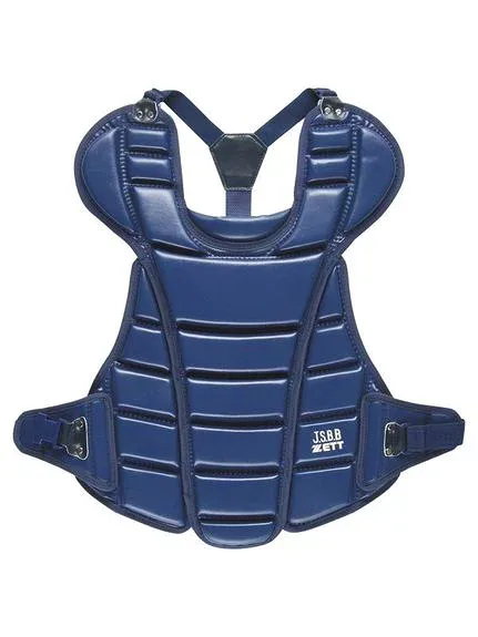 ゼット (ZETT) 軟式野球用捕手用プロテクター 野球 キャッチャーギア/ヘルメット ネイビー2900 BLP3230-2900