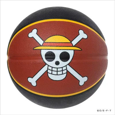 スポルディング (SPALDING) ワンピース スカル バスケットボール 7号ボール 7 ブラック 85-344J