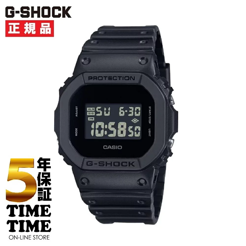 CASIO カシオ G-SHOCK Gショック メンズ デジタル オールブラック DW-5600UBB-1JF 【安心の5年保証】ギフト人気 DW5600UBB