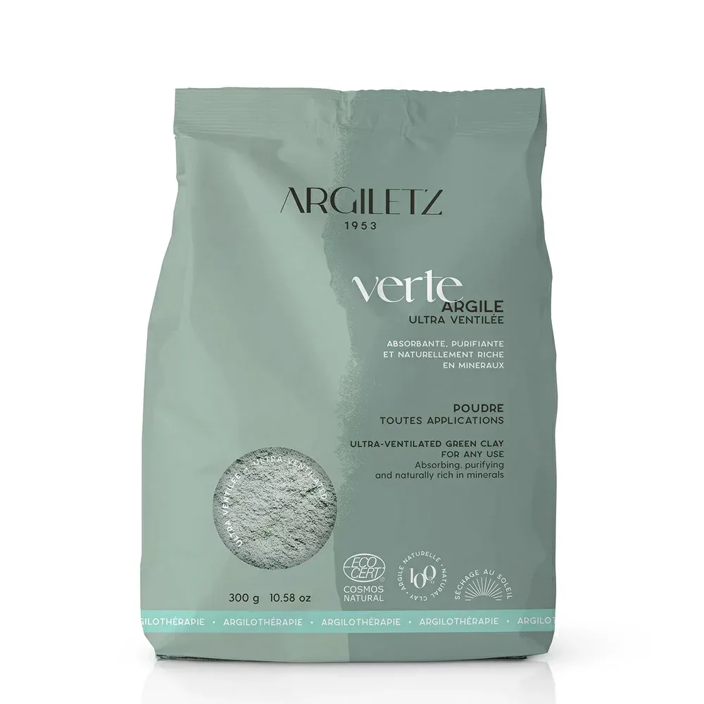 グリーンクレイ 超微粒粉 300g パウダー Argiletz グリーンイライト アルジレッツ