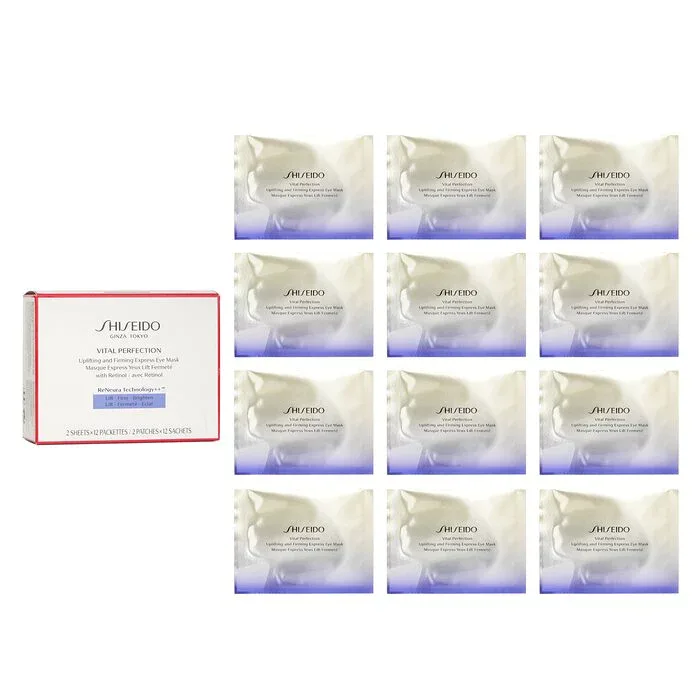 資生堂 Shiseido バイタルパーフェクション アップリフティング& エクスプレス アイ ウィズ レチノール 12pairs【海外通販】
