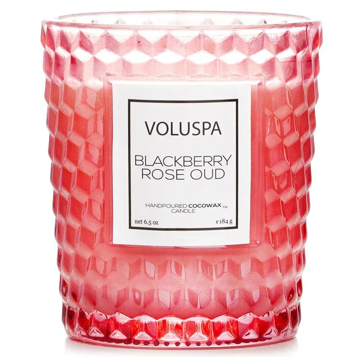 ボルスパ Voluspa ブラックベリー ローズ オード クラシック キャンドル 184g/6.5oz【海外通販】