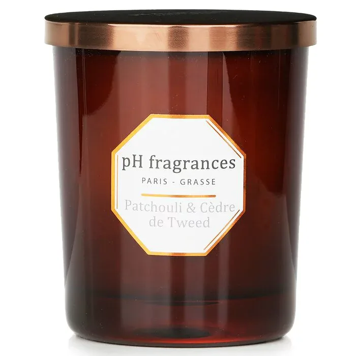 ピーエイチ フラグランス pH fragrances アロマキャンドル - パチョリとセドレ デ トゥイード 180g/6.3oz【海外通販】
