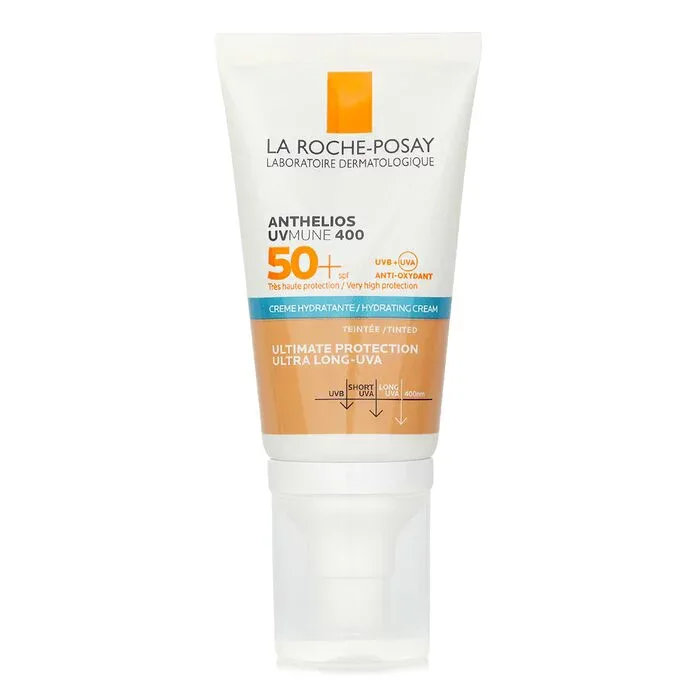 ラロッシュポゼ La Roche Posay アンテリオス UVmune 400 ハイドレーティング クリーム SPF50 ティンテッド 50ml/1.7oz【海外通販】 (新旧パッケージ混在)