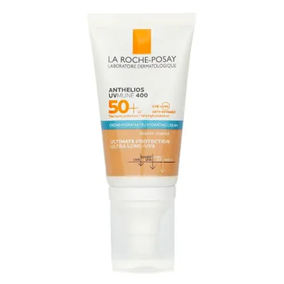 ラロッシュポゼ La Roche Posay アンテリオス UVmune 400 ハイドレーティング クリーム SPF50 ティンテッド 50ml/1.7oz【海外通販】 (新旧パッケージ混在)