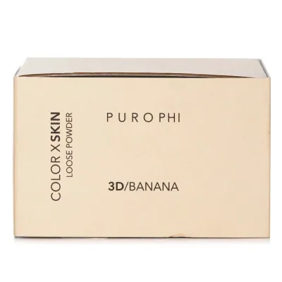 PUROPHI ルースパウダー - # 3D/バナナ 12g/0.42oz【海外通販】