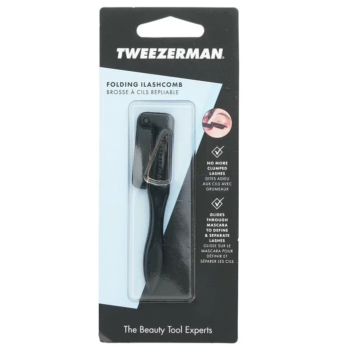 ツィーザーマン Tweezerman フォールディングアイラッシュコーム -【海外通販】