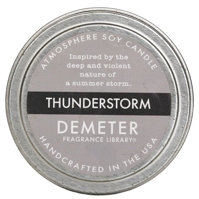 ディメーター Demeter アトモスフィア ソイキャンドル - サンダーストーム 170g/6oz【海外通販】