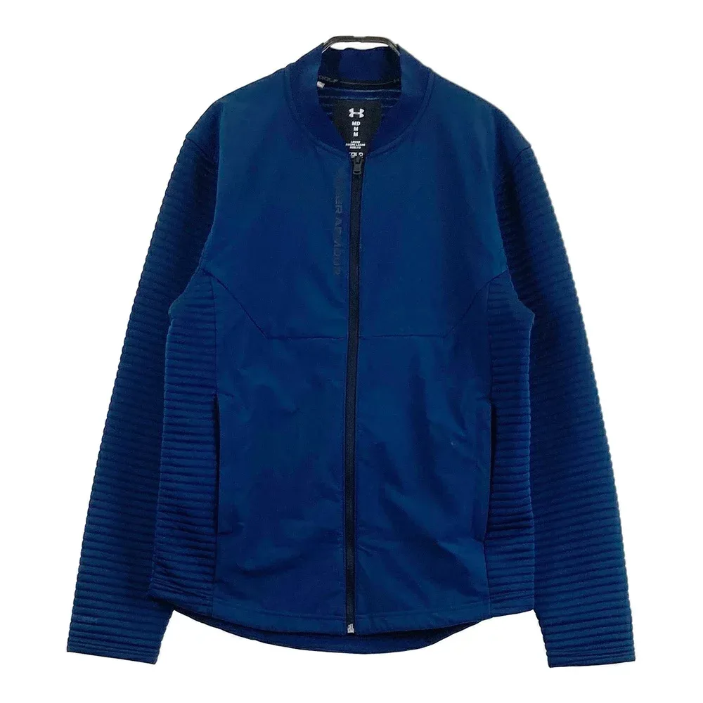 UNDER ARMOUR アンダーアーマー 1360510 長袖 ジップジャケット ネイビー系 M 【中古】ゴルフウェア メンズ