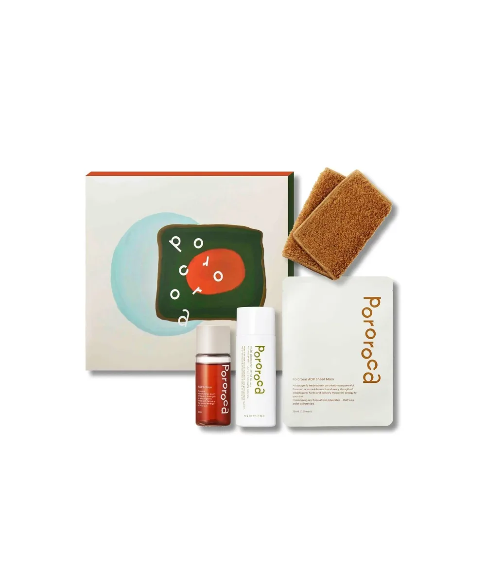 【SALE/30%OFF】Pororoca 【Pororoca/ポロロッカ】Protect & Repair Set ポロロッカ スキンケア その他のスキンケア オレンジ ブルー ベージュ【送料無料】