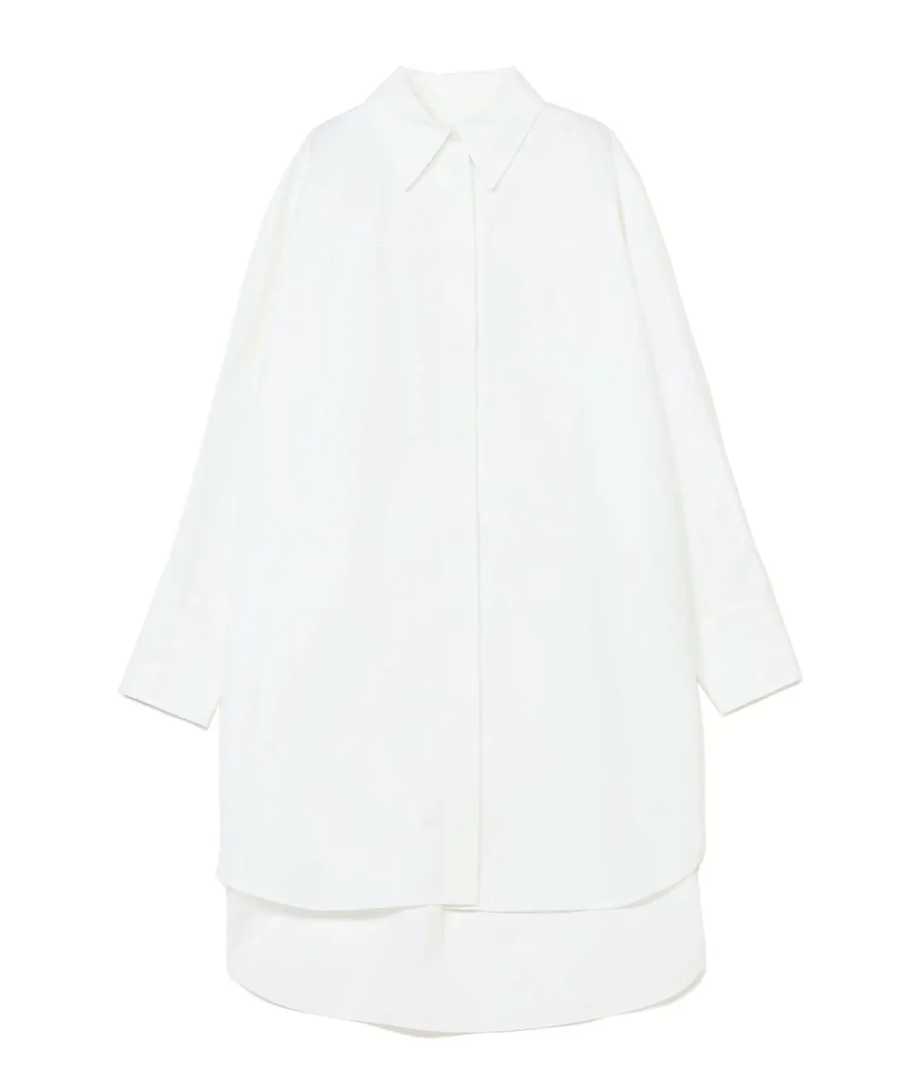 【SALE/55%OFF】JIL SANDER シャツドレス ジル サンダー ワンピース・ドレス シャツワンピース ホワイト【送料無料】