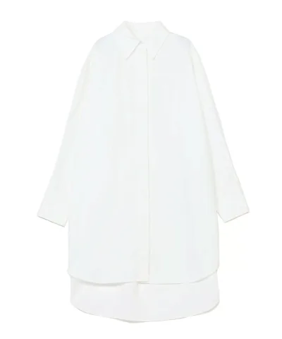 【SALE/55%OFF】JIL SANDER シャツドレス ジル サンダー ワンピース・ドレス シャツワンピース ホワイト【送料無料】