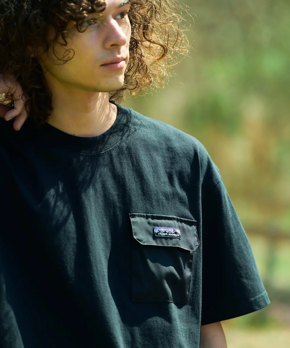 【SALE/30%OFF】ragged mountain ragged mountain/(M)ポケットT ジーンズメイト トップス カットソー・Tシャツ ブルー ブラック ホワイト ベージュ パープル