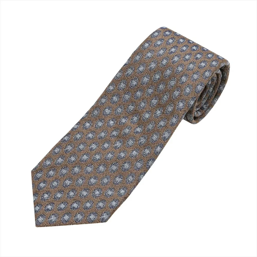 BRICK HOUSE by Tokyo Shirts ネクタイ 絹100% ベーシック ビジネス フォーマル BM15J502GCAK3SA-59-951 トーキョーシャツ スーツ・フォーマル ネクタイ・蝶ネクタイ ブラウン【送料無料】