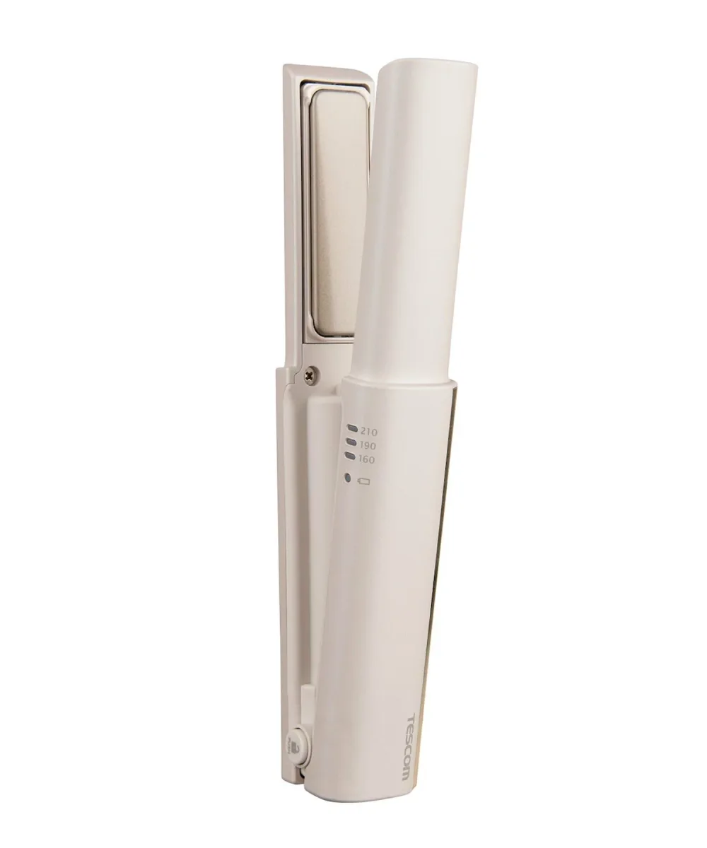 BIRTHDAY BAR コードレスモバイルヘアアイロン 充電式コンパクト バースデイバー メイク道具・美容器具 美容器具 ベージュ グレー【送料無料】