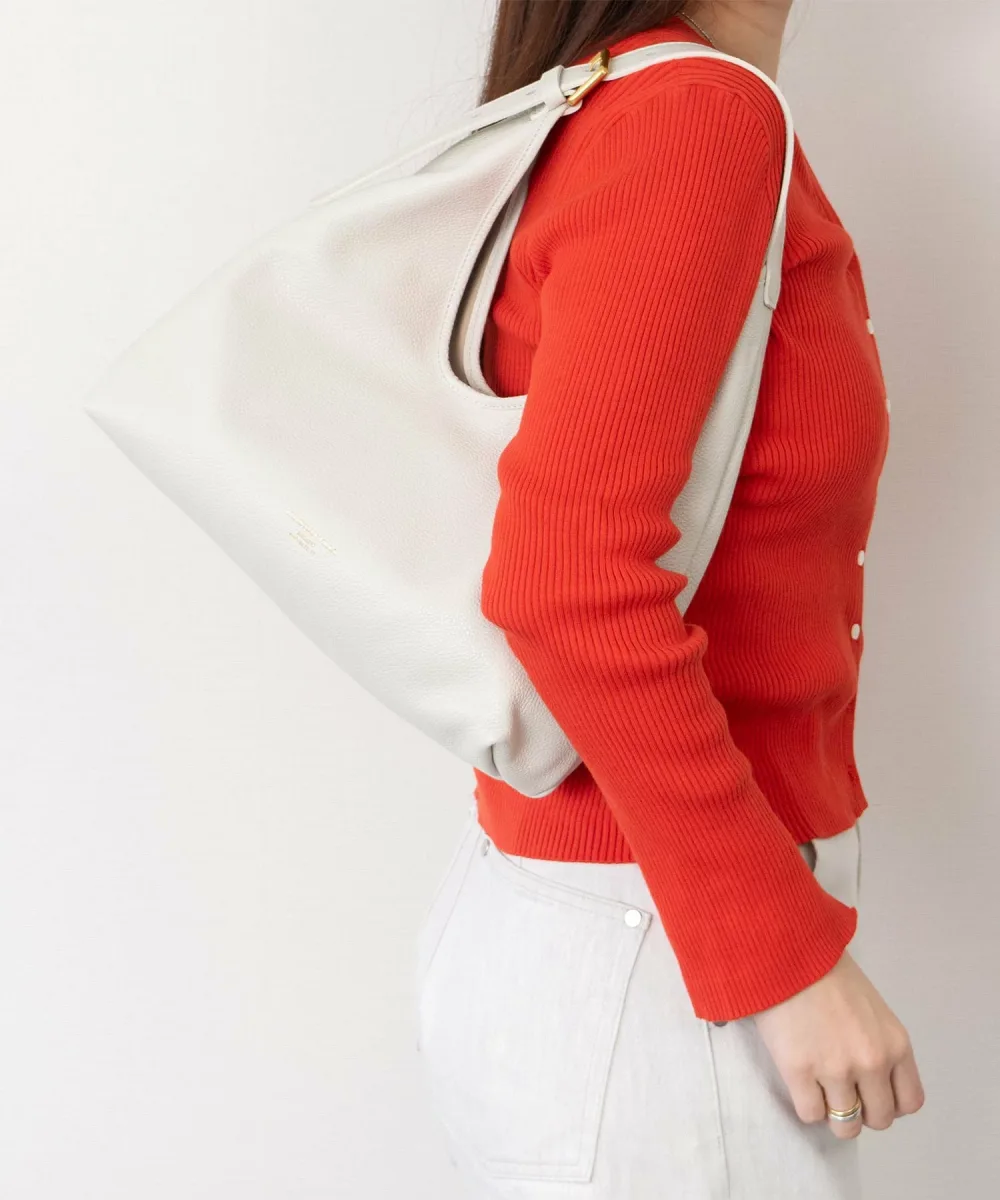 【SALE/30%OFF】CHRISTIAN VILLA 【CHRISTIAN VILLA】ソフトルックストートバッグ インターショシュール バッグ トートバッグ ブラウン【送料無料】