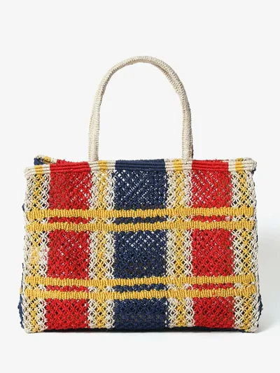 THE JACKSONS Tartan バッグ アッシュペーフランス バッグ かごバッグ【送料無料】