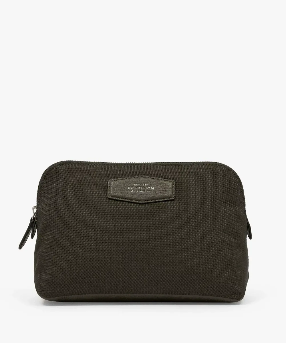 SMYTHSON Travel Pouch in Norton Canvas スマイソン メイク道具・美容器具 その他のメイク道具・美容器具【送料無料】