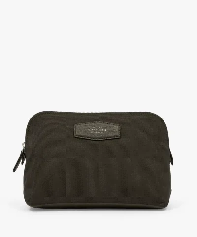 SMYTHSON Travel Pouch in Norton Canvas スマイソン メイク道具・美容器具 その他のメイク道具・美容器具【送料無料】