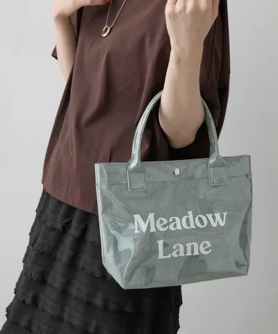 【SALE/40%OFF】Dessin クリアロゴトートバッグM デッサン バッグ トートバッグ ピンク ブルー グレー ブラウン