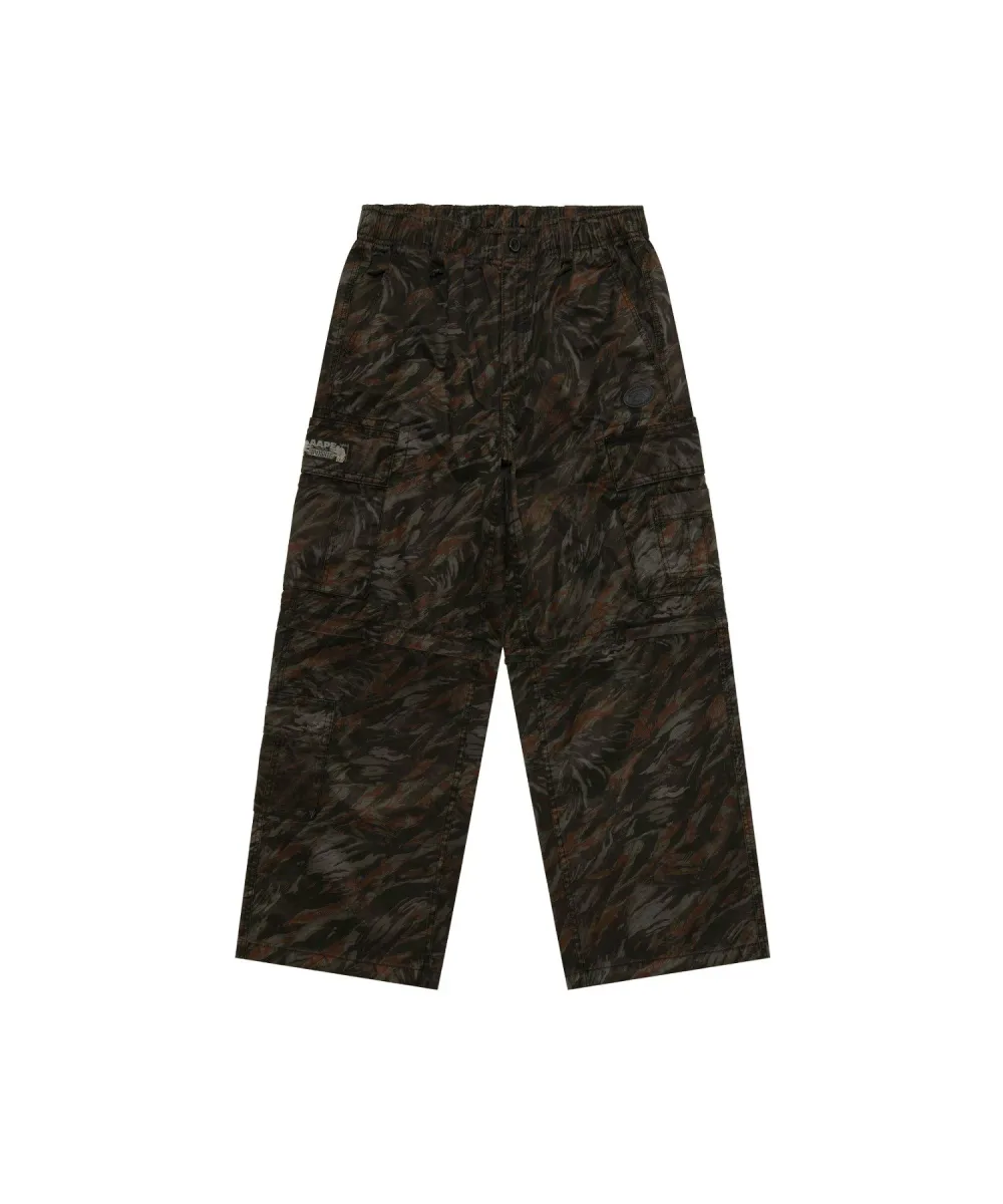 AAPE BY A BATHING APE AAPE MAIN WOVEN PANTS エーエイプ・バイ・ア・ベイシング・エイプ パンツ その他のパンツ ブラック【送料無料】