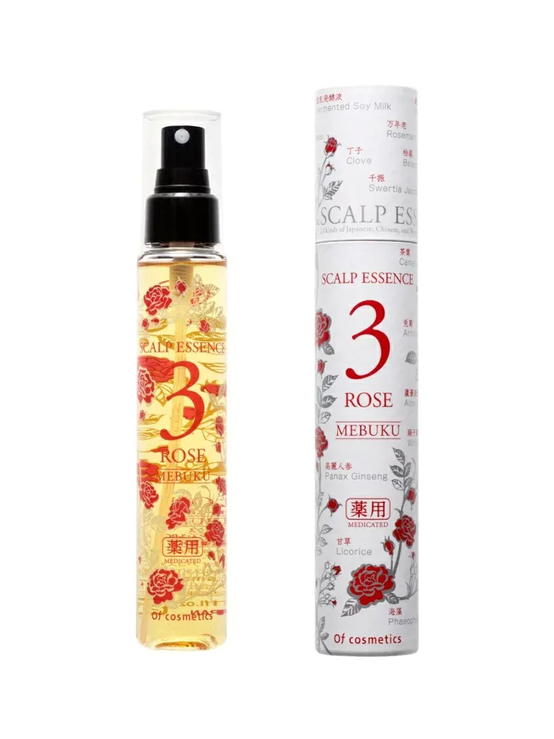 Of cosmetics 薬用スキャルプエッセンス・3-RO ローズの香り 頭皮ケア ヘアトニック 育毛 オブ・コスメティックス ヘアケア その他のヘアケア レッド【送料無料】