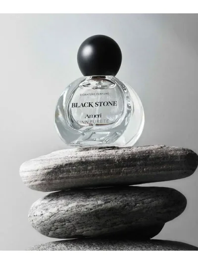 SINN PURETE 【 AMERI コラボ 】シグネチャーパフューム / BLACK STONE 40mL シンピュルテ フレグランス フレグランスミスト・ボディミスト レッド【送料無料】