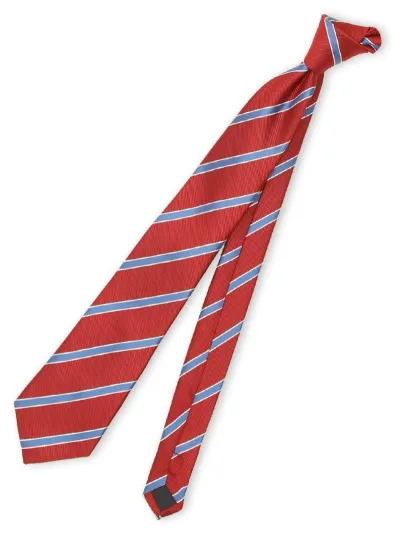 【SALE/50%OFF】m.f.editorial ウォッシャブル ストライプ柄 レギュラータイ 8.0cm幅 タカキュー スーツ・フォーマル ネクタイ・蝶ネクタイ ワインレッド【RBA_E】