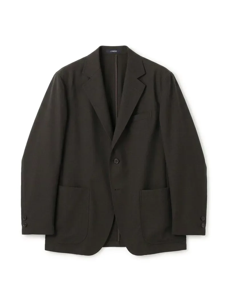 【SALE/20%OFF】J.PRESS 【UVケア / 洗える】WOLSTER 2B サックジャケット ジェイプレス ジャケット・アウター テーラードジャケット・ブレザー ブラウン ネイビー【RBA_E】【送料無料】