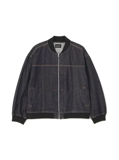 LHP DankeSchon/ダンケシェーン/11.5onz DENIM BLOUSON エルエイチピー ジャケット・アウター ブルゾン・ジャンパー ネイビー【送料無料】